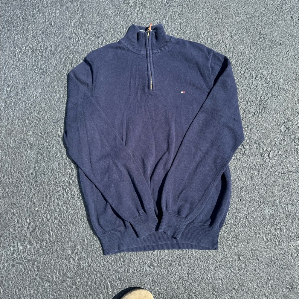 tommy hilfiger quarter zip.